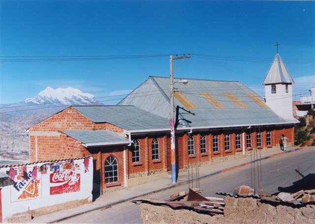 St Mónica hoog in La Paz