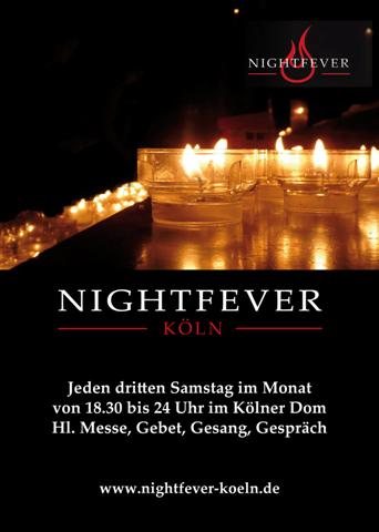 Nightfever, zaterdagavond in de Dom in Keulen