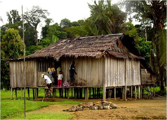 huis op palen - familiehuis