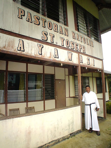Pastoran Katolik St. Yosef Sorong West-Papua Barat