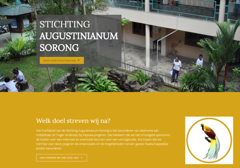 Stichting Augustinianum Sorong www.sas-papua.nl